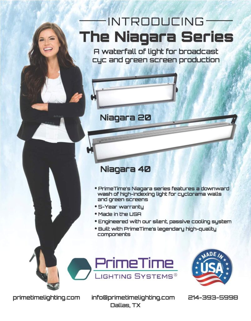 PrimeTime Lighting Niagara Web (USA) December 2024