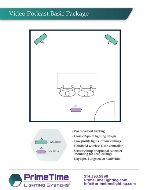 Video Podcast Basic Pkg
